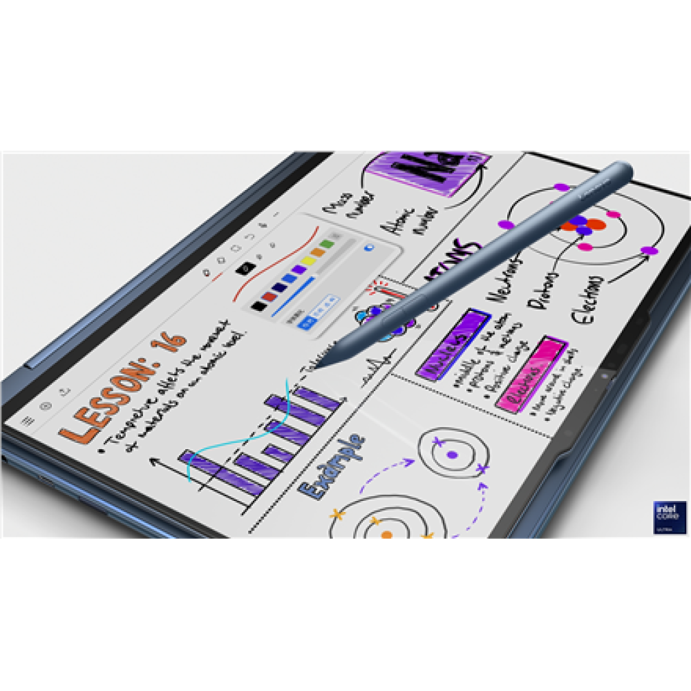 Lenovo Yoga 9 2-in-1 14ILL10 , Luna Grey , 14 , OLED , Touchscreen , WQXGA+ , 2880 x 1800 pixels , Glossy , Intel Core Ultra 7 , 256V , 16 GB , LPDDR5x , Solid-state drive capacity 1000 GB , Intel Arc Graphics , Windows 11 Home , 802.11be , Bluetooth vers
