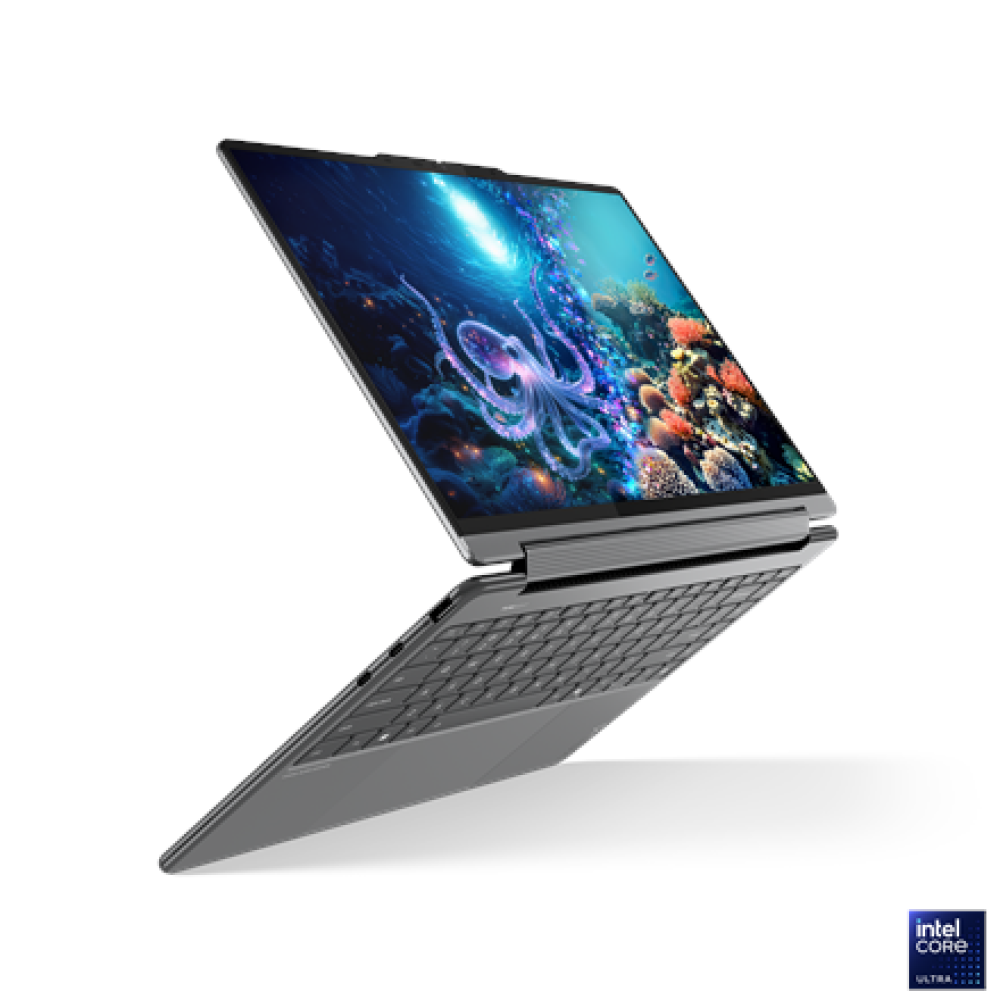 Lenovo Yoga 9 2-in-1 14ILL10 , Luna Grey , 14 , OLED , Touchscreen , WQXGA+ , 2880 x 1800 pixels , Glossy , Intel Core Ultra 7 , 256V , 16 GB , LPDDR5x , Solid-state drive capacity 1000 GB , Intel Arc Graphics , Windows 11 Home , 802.11be , Bluetooth vers