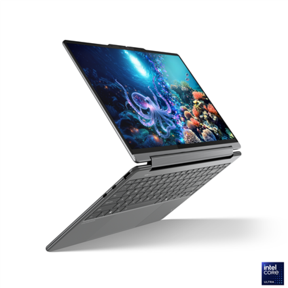 Lenovo Yoga 9 2-in-1 14ILL10 , Luna Grey , 14 , OLED , Touchscreen , WQXGA+ , 2880 x 1800 pixels , Glossy , Intel Core Ultra 7 , 256V , 16 GB , LPDDR5x , Solid-state drive capacity 1000 GB , Intel Arc Graphics , Windows 11 Home , 802.11be , Bluetooth vers