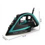 TEFAL , Iron , FV8066E0 , Steam Iron , 3000 W , Water tank capacity 270 ml , Continuous steam 50 g/min , Steam boost performance 280 g/min , Black/Blue