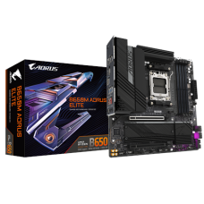 Gigabyte B650M AORUS ELITE (rev. 1.3) , Processor family AMD , Processor socket AM5 , DDR5 , Supported hard disk drive interfaces SATA, M.2 , Number of SATA connectors 4
