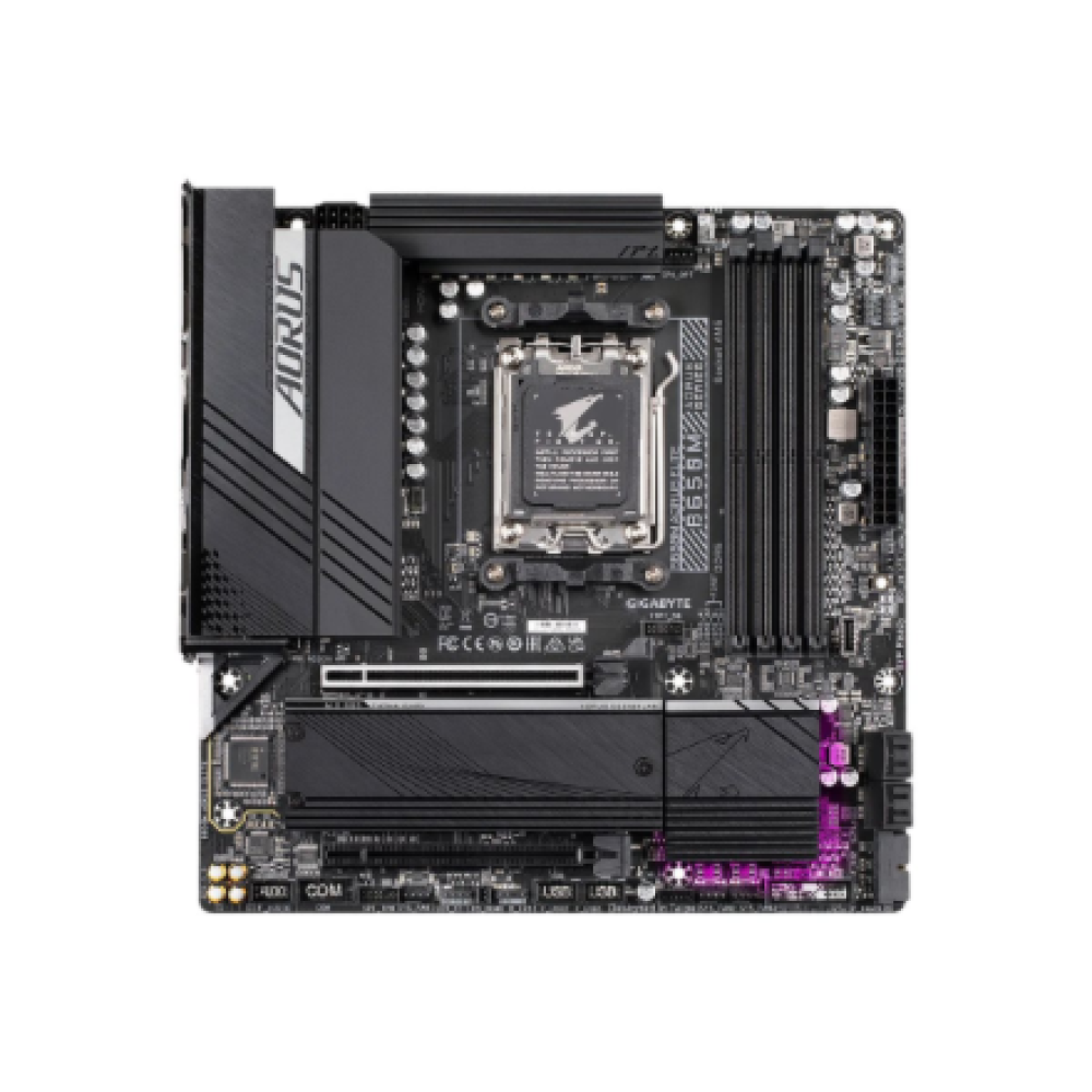 Gigabyte B650M AORUS ELITE (rev. 1.3) , Processor family AMD , Processor socket AM5 , DDR5 , Supported hard disk drive interfaces SATA, M.2 , Number of SATA connectors 4