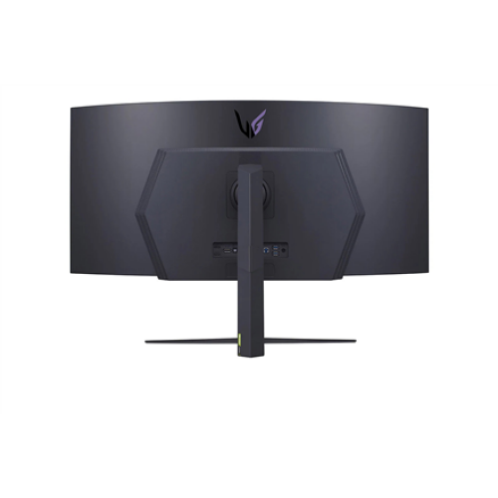LG , UltraGear Curved OLED Gaming Monitor , 45GR95QE-B , 45 , WQHD , 21:9 , 240 Hz , 0.03 ms , 3440 x 1440 , HDMI ports quantity 2