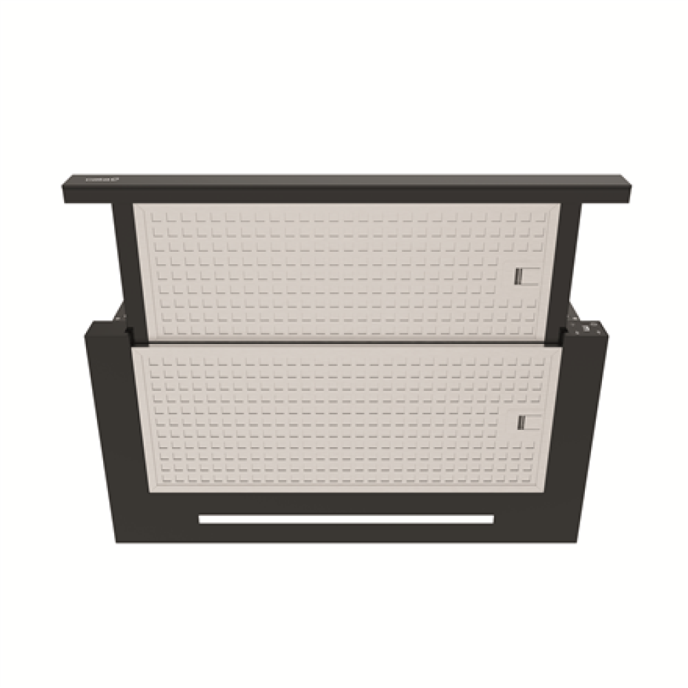 02010409 CATA Hood , TFH 6430 GBK , Telescopic , Energy efficiency class A+ , Width 59.8 cm , 391.5 m³/h , Electronic , LED , Black