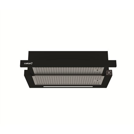 CATA Hood , TFH 6430 GBK , Telescopic , Energy efficiency class A+ , Width 59.8 cm , 391.5 m³/h , Electronic , LED , Black