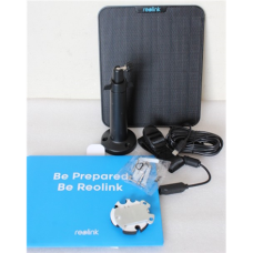 SALE OUT. , Reolink , Solar charger for video cameras , Solar Panel 2 , UNPACKED, SCRATCHED HOLDER , 23 month(s)