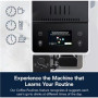 Delonghi , Coffee maker , Rivelia EXAM440.55.W , Pump pressure 19 bar , Built-in milk frother , Fully Automatic , 1450 W , Arctic White