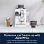 Delonghi , Coffee maker , Rivelia EXAM440.55.W , Pump pressure 19 bar , Built-in milk frother , Fully Automatic , 1450 W , Arctic White