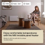 Mill Invisible Heater , IB700DN , Panel Heater , 700 W , Suitable for rooms up to 9-12 m² , White , IPX4