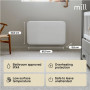 Mill Invisible Heater , IB700DN , Panel Heater , 700 W , Suitable for rooms up to 9-12 m² , White , IPX4