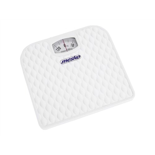 Mesko , Scale , MS 8160 , Mechanical , Maximum weight (capacity) 130 kg , Accuracy 1000 g , White