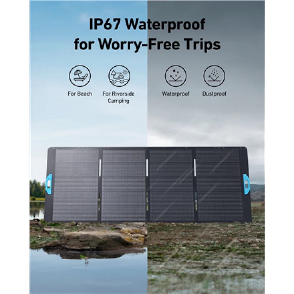 400 , Anker Solix , SOLIX PS400 , Bifacial Portable Solar Panel