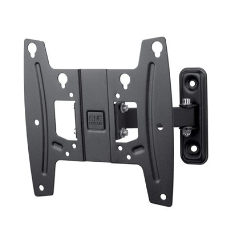 ONE For ALL Wall mount, WM 4241, 19-42 , Turn, Tilt, Maximum weight (capacity) 30 kg, VESA 75x75, 100x100, 200x100, 200x200 mm, Black