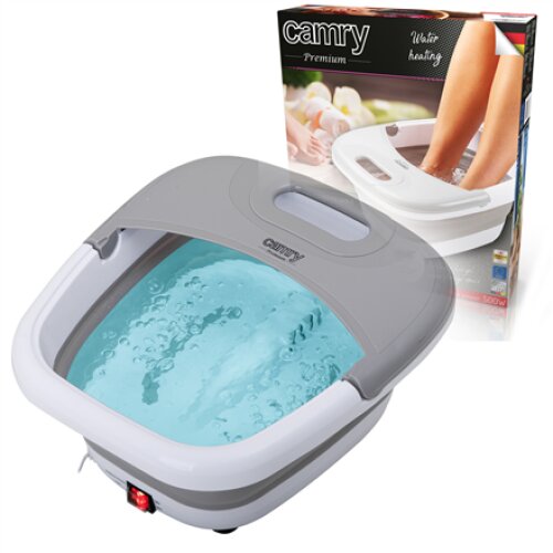 Camry , Foot massager , CR 2174 , Bubble function , White/Silver , Heat function
