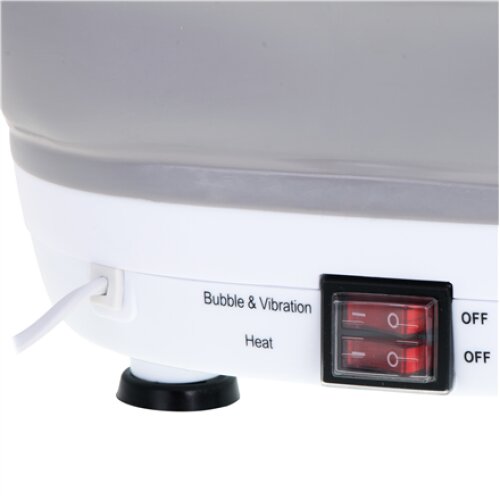 Camry , Foot massager , CR 2174 , Bubble function , White/Silver , Heat function