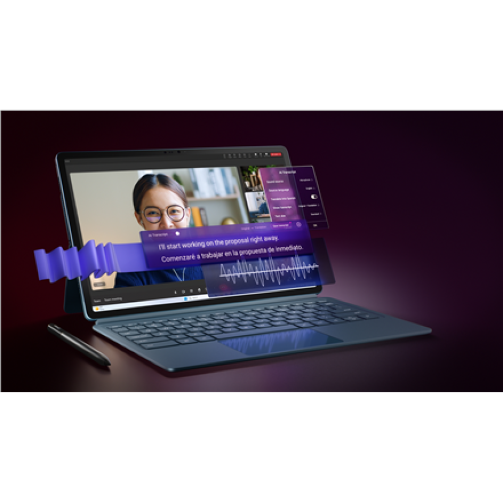 Lenovo Yoga Tab Plus , TB520FU , 12.7 , LTPS , 2944 x 1840 pixels , Qualcomm , Snapdragon 8 Gen 3 , 16 GB , Soldered LPDDR5x , 256 GB , Wi-Fi , Front camera , 13 MP , Rear camera , 13 MP , Bluetooth , 5.4 , Android , 14 , Warranty 24 month(s)