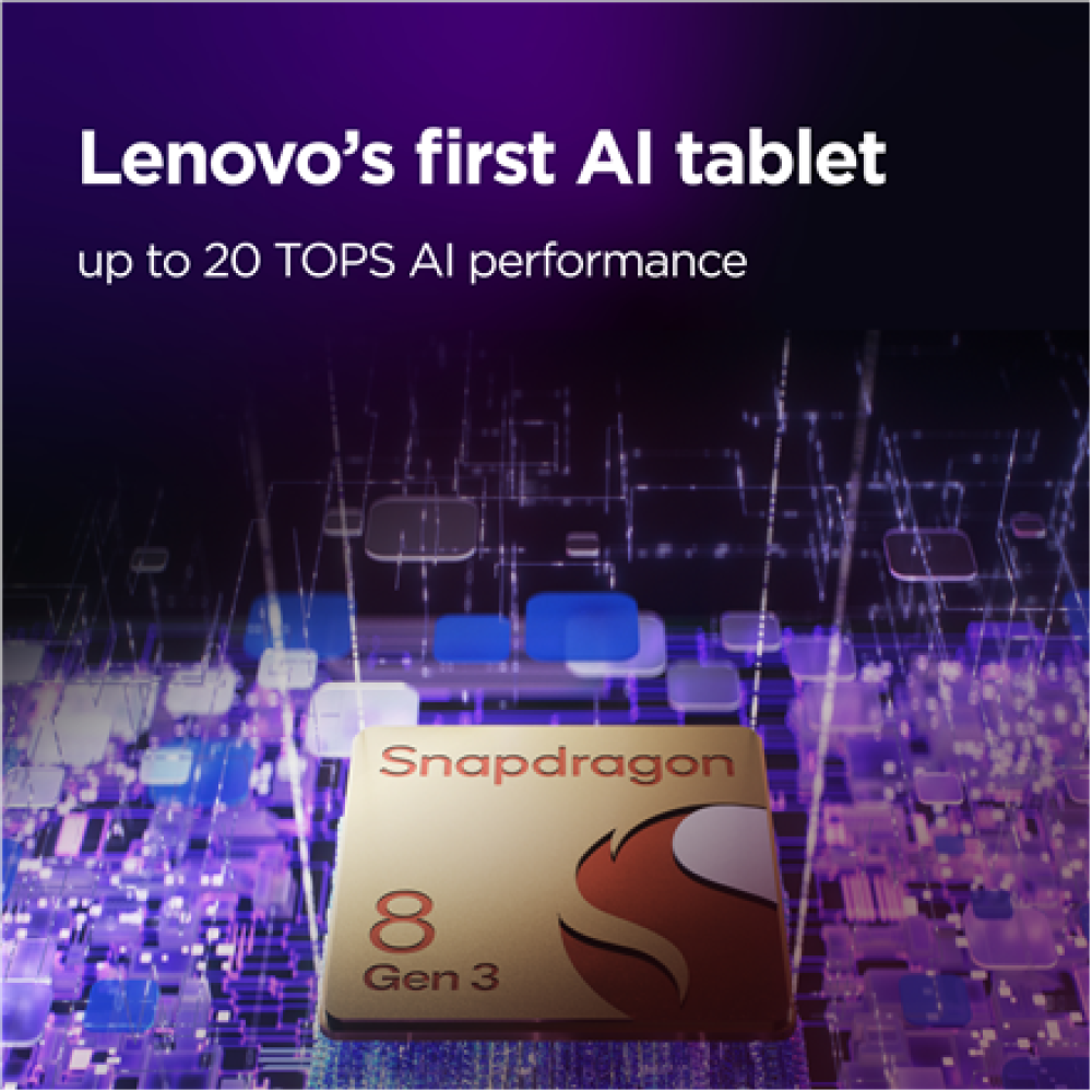 Lenovo Yoga Tab Plus , TB520FU , 12.7 , LTPS , 2944 x 1840 pixels , Qualcomm , Snapdragon 8 Gen 3 , 16 GB , Soldered LPDDR5x , 256 GB , Wi-Fi , Front camera , 13 MP , Rear camera , 13 MP , Bluetooth , 5.4 , Android , 14 , Warranty 24 month(s)