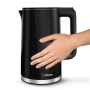 Tristar Double Walled Kettle , WK-3407 , Electric , 2200 W , 1.7 L , Plastic , 360° rotational base , Black