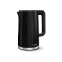 Tristar Double Walled Kettle , WK-3407 , Electric , 2200 W , 1.7 L , Plastic , 360° rotational base , Black