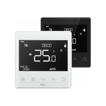Fibaro Nice Connected Thermostat for Electric Heating , WARM-CONTROL E , Black