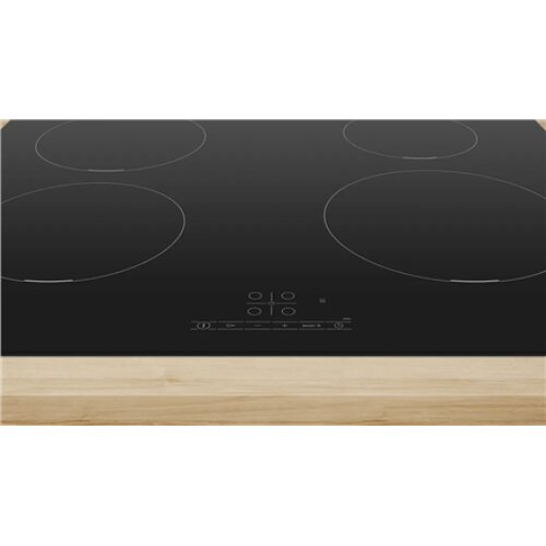 Bosch Hob , PIE611BB5E , Induction , Number of burners/cooking zones 4 , Touch , Timer , Black , Display