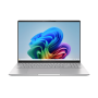 Asus Vivobook S16 OLED M5606UA-MX088W , Cool Silver , 16 , OLED , 3.2K , 3200 x 2000 pixels , Glossy , AMD Ryzen 7 , 8845HS , 16 GB , LPDDR5X , Solid-state drive capacity 1000 GB , AMD Radeon Graphics , Windows 11 Home , 802.11ax , Bluetooth version 5.3 ,