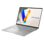 Asus Vivobook S16 OLED M5606UA-MX088W , Cool Silver , 16 , OLED , 3.2K , 3200 x 2000 pixels , Glossy , AMD Ryzen 7 , 8845HS , 16 GB , LPDDR5X , Solid-state drive capacity 1000 GB , AMD Radeon Graphics , Windows 11 Home , 802.11ax , Bluetooth version 5.3 ,
