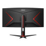AOC , Gaming Monitor , CU34G2X , 34 , VA , QHD , 21:9 , 144 Hz , 1 ms , 3440 x 1440 pixels , 300 cd/m² , Headphone out (3.5 mm) , HDMI ports quantity 2 , Black