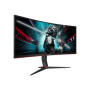 AOC , Gaming Monitor , CU34G2X , 34 , VA , QHD , 21:9 , 144 Hz , 1 ms , 3440 x 1440 pixels , 300 cd/m² , Headphone out (3.5 mm) , HDMI ports quantity 2 , Black