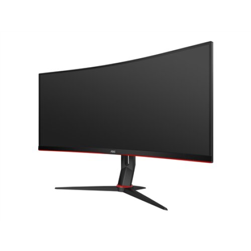 AOC , Gaming Monitor , CU34G2X , 34 , VA , QHD , 21:9 , 144 Hz , 1 ms , 3440 x 1440 pixels , 300 cd/m² , Headphone out (3.5 mm) , HDMI ports quantity 2 , Black