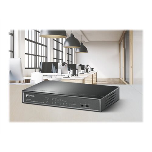 TP-LINK , Switch , TL-SF1008LP , Unmanaged , Desktop , 10/100 Mbps (RJ-45) ports quantity 8 , Power over Ethernet (PoE) ports quantity 4 , Power supply type External