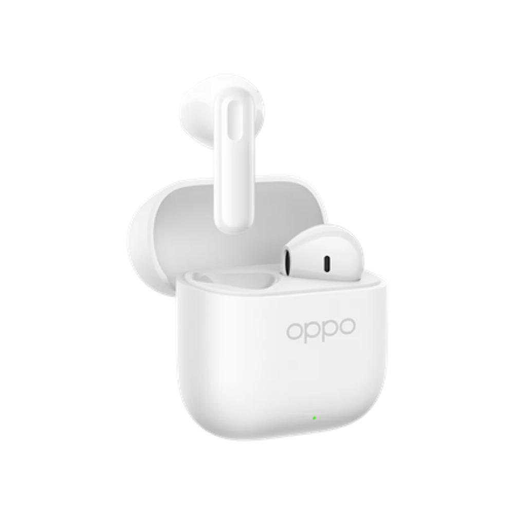 OPPO True wireless earphones , Enco Buds3 , Bluetooth , In-ear , Microphone , Snow White , Wireless