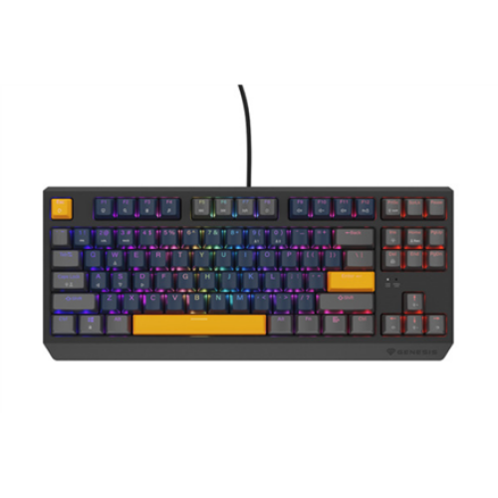Genesis THOR 230 , Mechanical Gaming Keyboard , Wired , US , Naval Blue Positive , USB Type-A , Outemu Panda