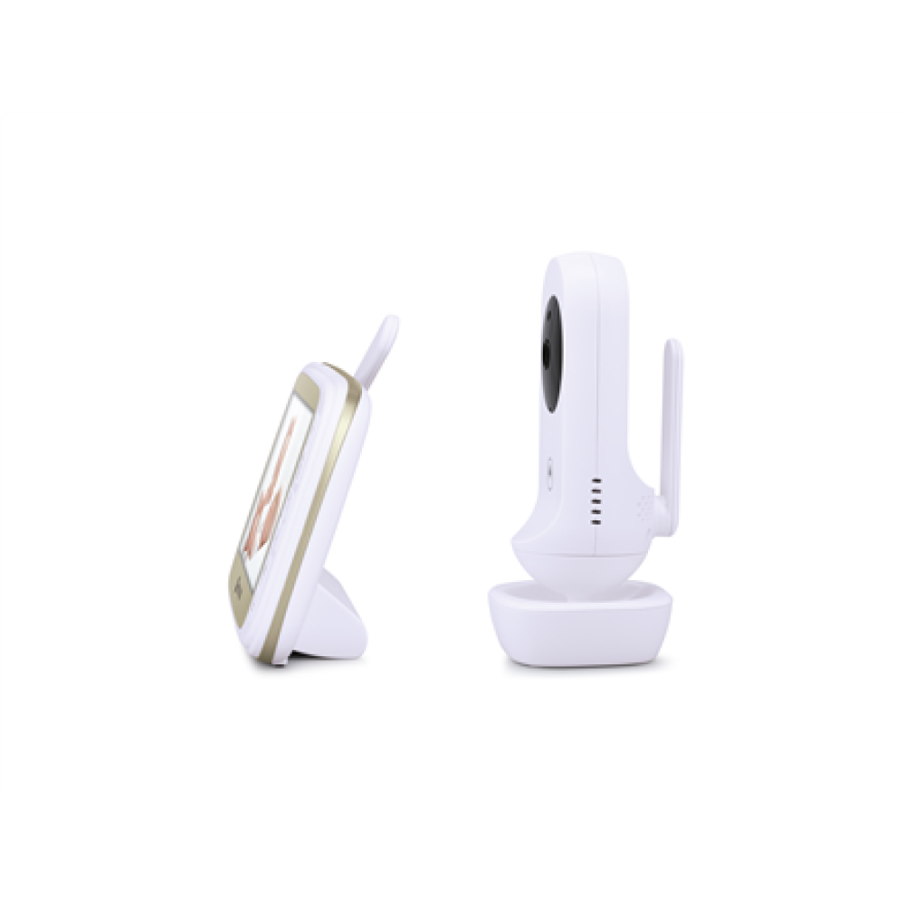 Motorola 5.0” Wi-Fi Video Baby Monitor with Stargrip Crib Mount , VM45 Connect , White