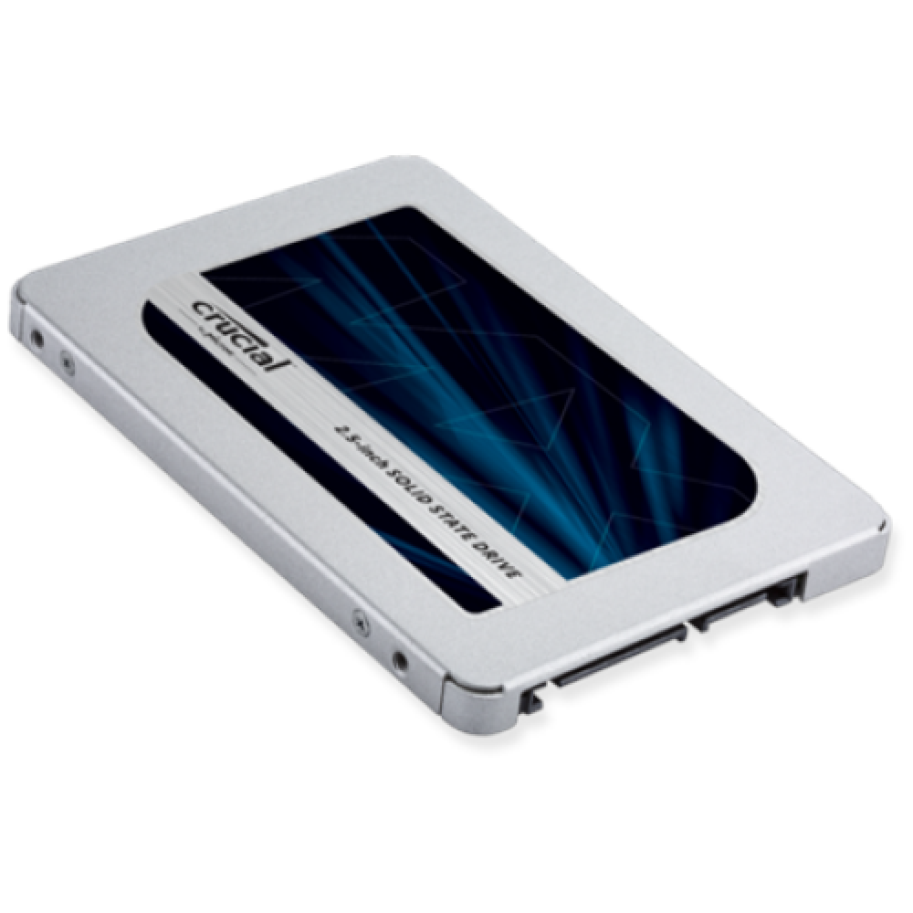 Crucial MX500 1000 GB, SSD interface SATA, Write speed 510 MB/s, Read speed 560 MB/s