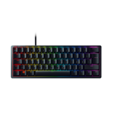 Razer , Optical Gaming Keyboard , Huntsman Mini 60% , Gaming keyboard , RGB LED light , NORD , Wired , Black , USB-C , Analog Switch