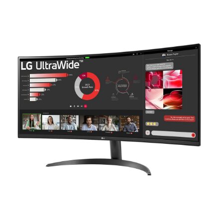 LG , 34WR50QK-B , 34 , VA , QHD , 21:9 , 100 Hz , 5 ms , 3440 x 1440 pixels , 240 cd/m² , HDMI ports quantity 2