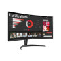 LG , 34WR50QK-B , 34 , VA , QHD , 21:9 , 100 Hz , 5 ms , 3440 x 1440 pixels , 240 cd/m² , HDMI ports quantity 2