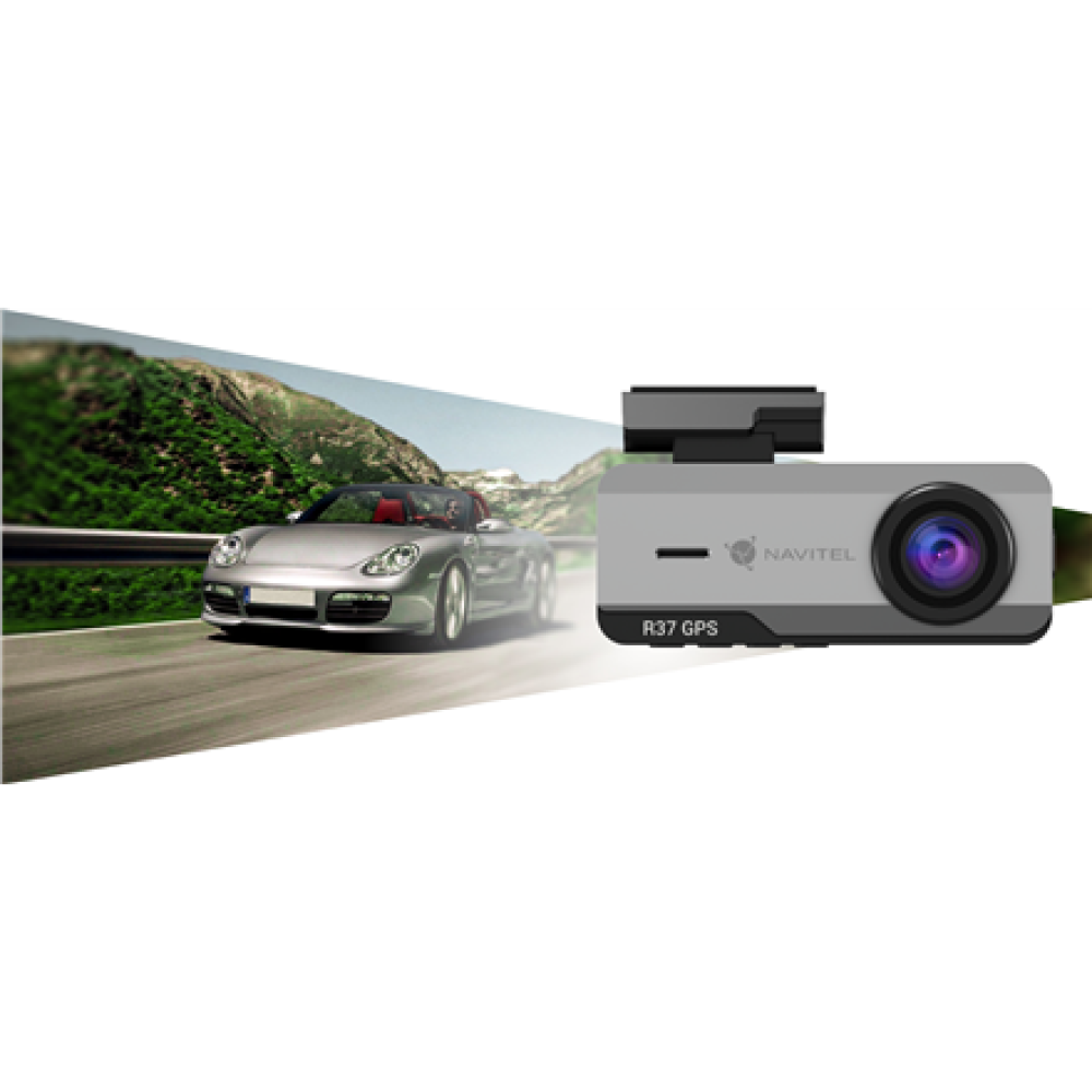 Navitel Compact dashcam complete with GPS module , R37 GPS , Full HD 1920х1080 , GPS (satellite) , Maps included