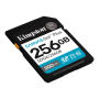 Kingston , Canvas Go! Plus , 256 GB , SD , Flash memory class Class 10, UHS-I, U3, V30