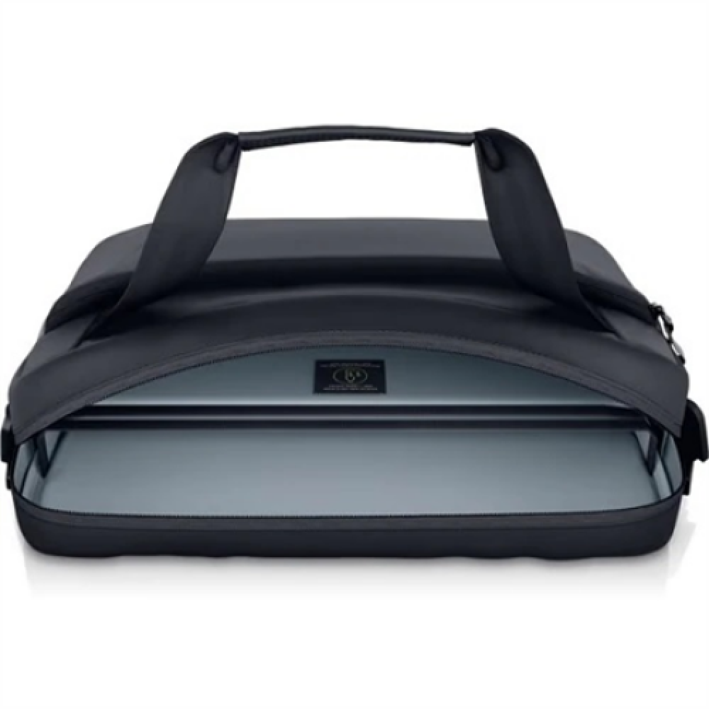 Dell , Ecoloop Pro Slim Briefcase , Fits up to size 15.6 , Briefcase , Black , Shoulder strap , Waterproof
