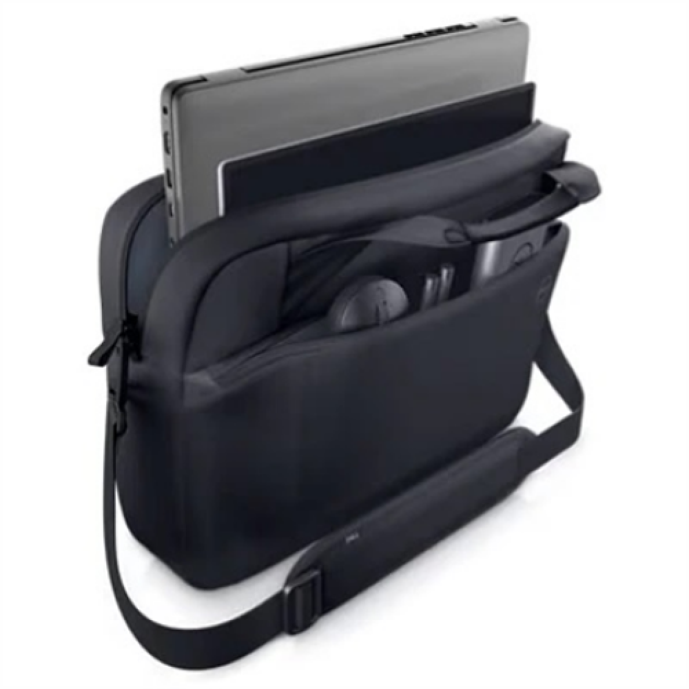 Dell , Ecoloop Pro Slim Briefcase , Fits up to size 15.6 , Briefcase , Black , Shoulder strap , Waterproof
