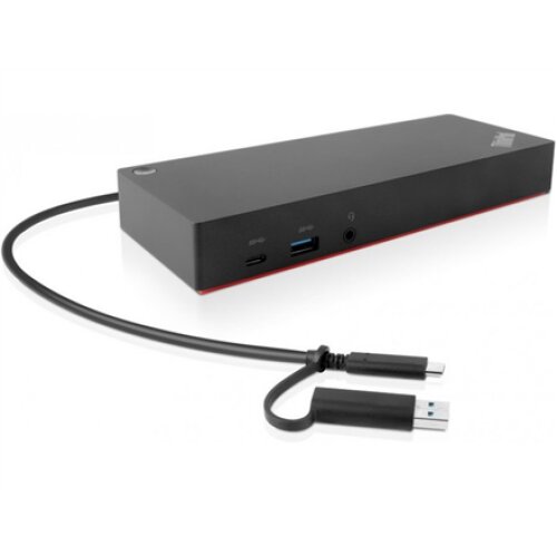 Lenovo , ThinkPad Hybrid USB-C with USB-A Dock, max 2 displays, , 40AF0135EU , USB-C Dock , Ethernet LAN (RJ-45) ports 1 , DisplayPorts quantity 2 , USB 3.0 (3.1 Gen 1) Type-C ports quantity 1 x USB-C (Gen 2, 5V / 3A power) , USB 3.0 (3.1 Gen 1) ports qua