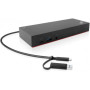 Lenovo , ThinkPad Hybrid USB-C with USB-A Dock, max 2 displays, , 40AF0135EU , USB-C Dock , Ethernet LAN (RJ-45) ports 1 , DisplayPorts quantity 2 , USB 3.0 (3.1 Gen 1) Type-C ports quantity 1 x USB-C (Gen 2, 5V / 3A power) , USB 3.0 (3.1 Gen 1) ports qua