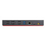 Lenovo , ThinkPad Hybrid USB-C with USB-A Dock, max 2 displays, , 40AF0135EU , USB-C Dock , Ethernet LAN (RJ-45) ports 1 , DisplayPorts quantity 2 , USB 3.0 (3.1 Gen 1) Type-C ports quantity 1 x USB-C (Gen 2, 5V / 3A power) , USB 3.0 (3.1 Gen 1) ports qua