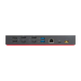 Lenovo , ThinkPad Hybrid USB-C with USB-A Dock, max 2 displays, , 40AF0135EU , USB-C Dock , Ethernet LAN (RJ-45) ports 1 , DisplayPorts quantity 2 , USB 3.0 (3.1 Gen 1) Type-C ports quantity 1 x USB-C (Gen 2, 5V / 3A power) , USB 3.0 (3.1 Gen 1) ports qua