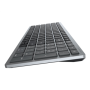 Dell , Keyboard , KB740 , Keyboard , Wireless , RU , m , Titan Gray , 2.4 GHz, Bluetooth 5.0 , 506 g