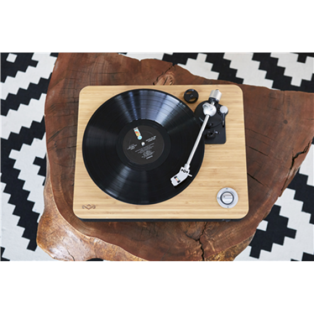 Marley Stir It Up Turntable, RCA, Signature Black Marley , Signature Black , Stir It Up , Turntable , USB port