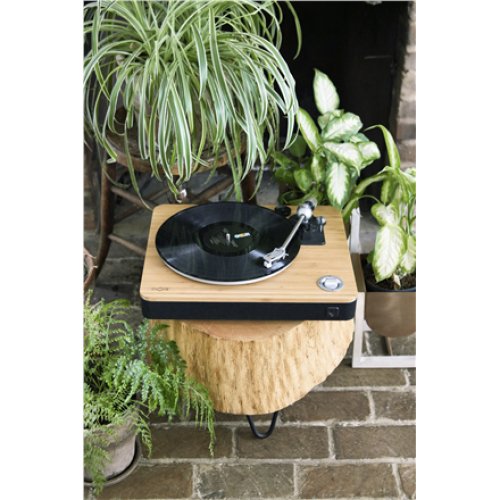 Marley Stir It Up Turntable, RCA, Signature Black Marley , Signature Black , Stir It Up , Turntable , USB port
