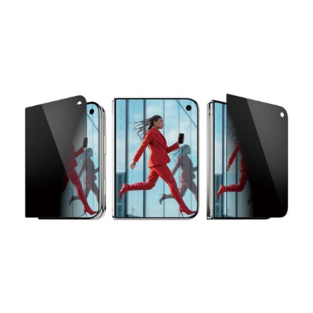 PanzerGlass Privacy w. EasyAligner , Screen protector , Apple , iPhone Duo , Glass , Transparent